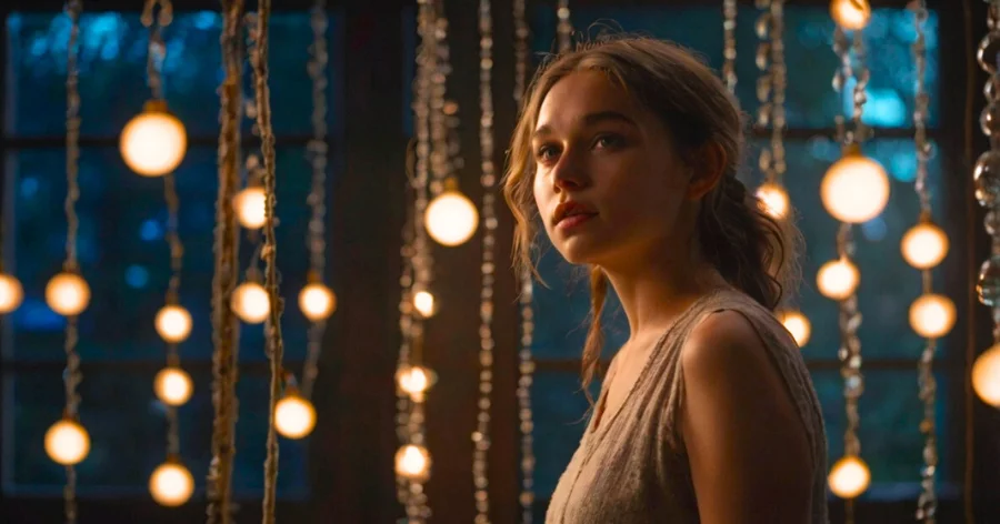 girl with usual mood