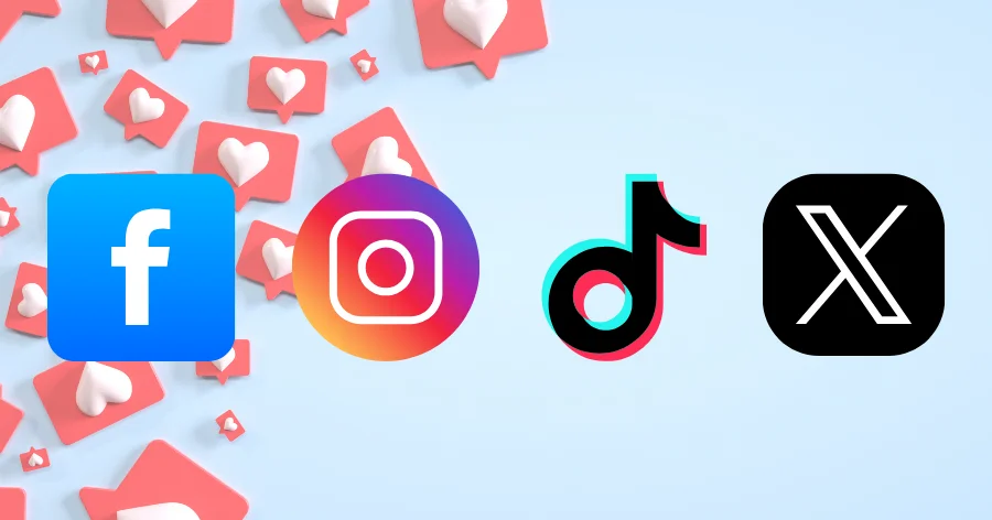 social media icons